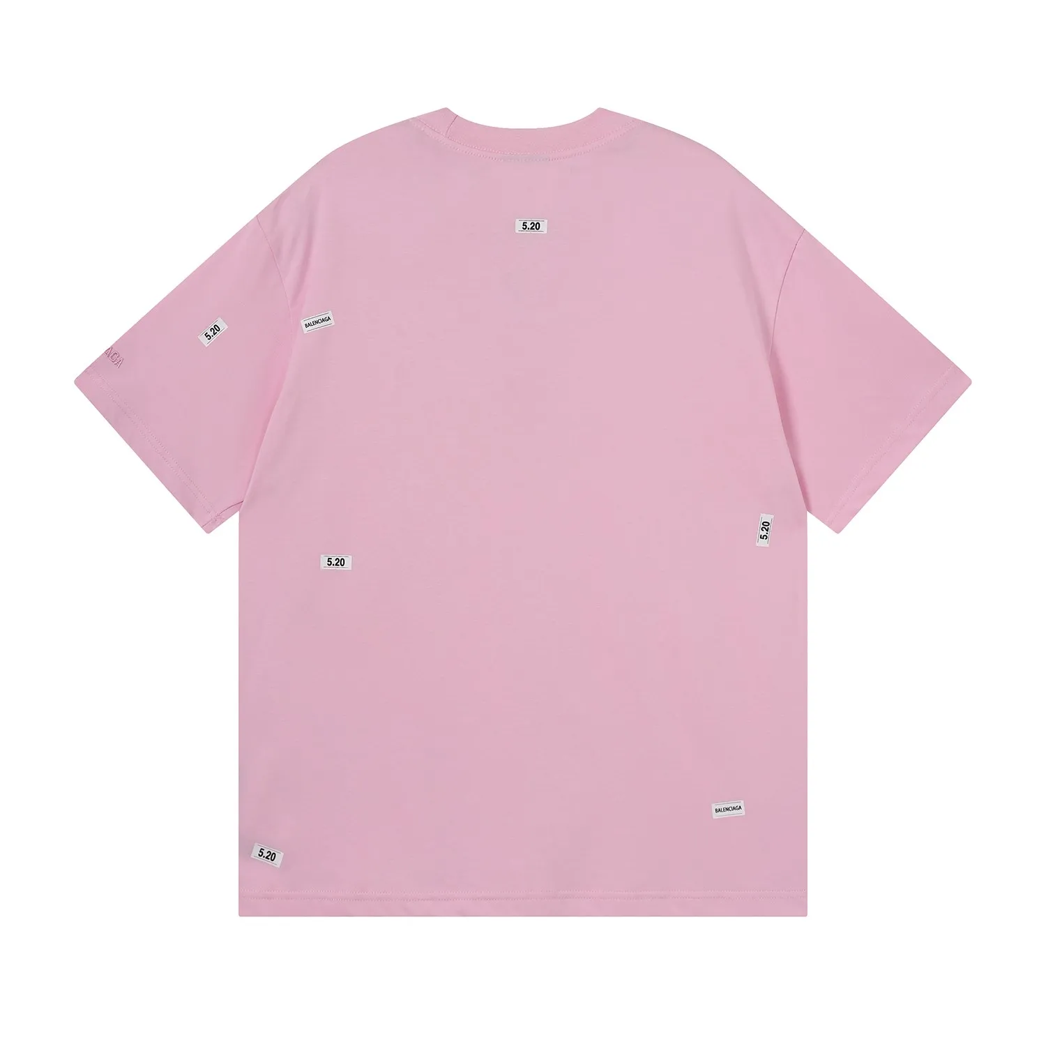 💰p95 # 26SS 520 # BALENCI*GA # 260g * 1 1 + os Same Style！！ ：3347# Sizes：xs-L ：3 （ ，Pink， ）